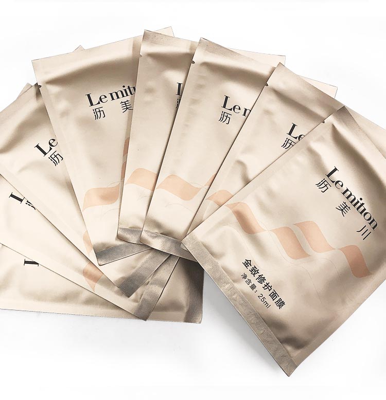 沥美川金致修护面膜产品实物图