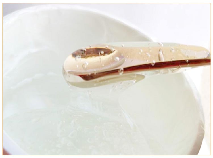 碧斯芦荟透肌舒柔修护冰晶质地