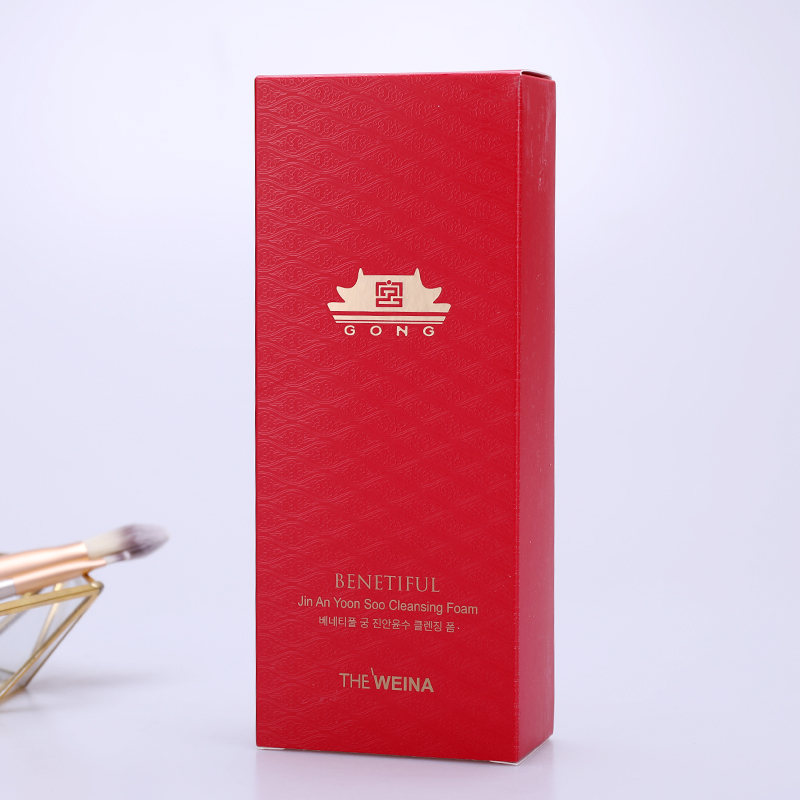 维娜蓓霓芬宫臻颜润秀洁面乳礼盒装包装正面图