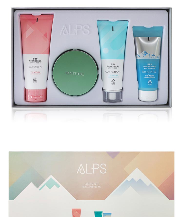 上海维娜蓓霓芬阿尔卑斯系列四件套的实拍图