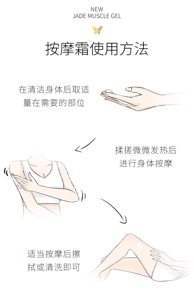 维娜蓓霓芬SPA皇妃舒展玉肌凝胶使用方法