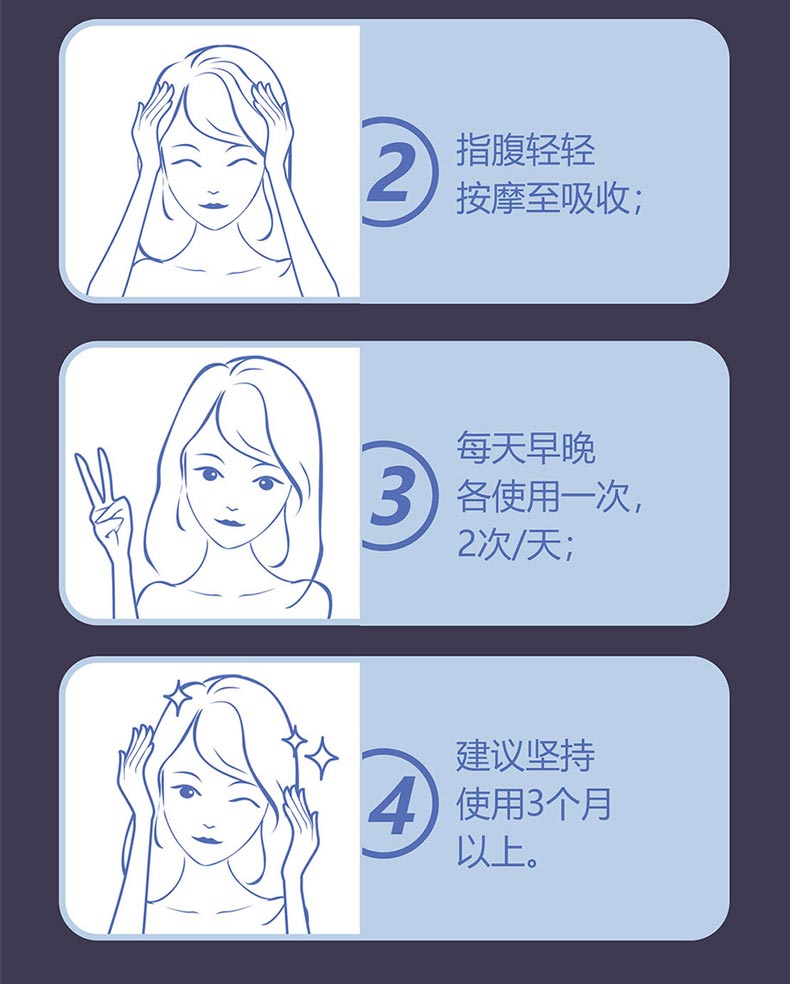 完美荟新固发头皮护理精华液使用详情介绍