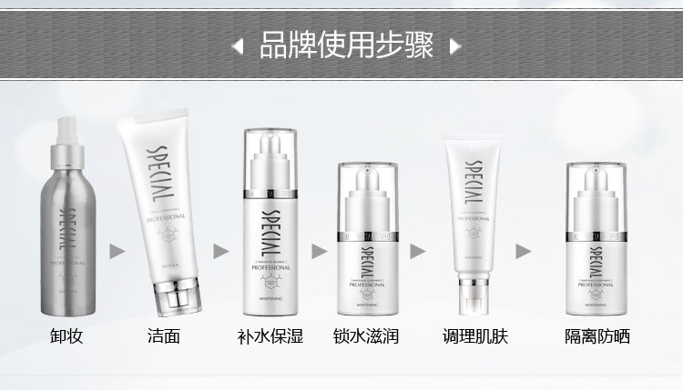 资美惠子水嫩皙白防晒乳搭配使用流程