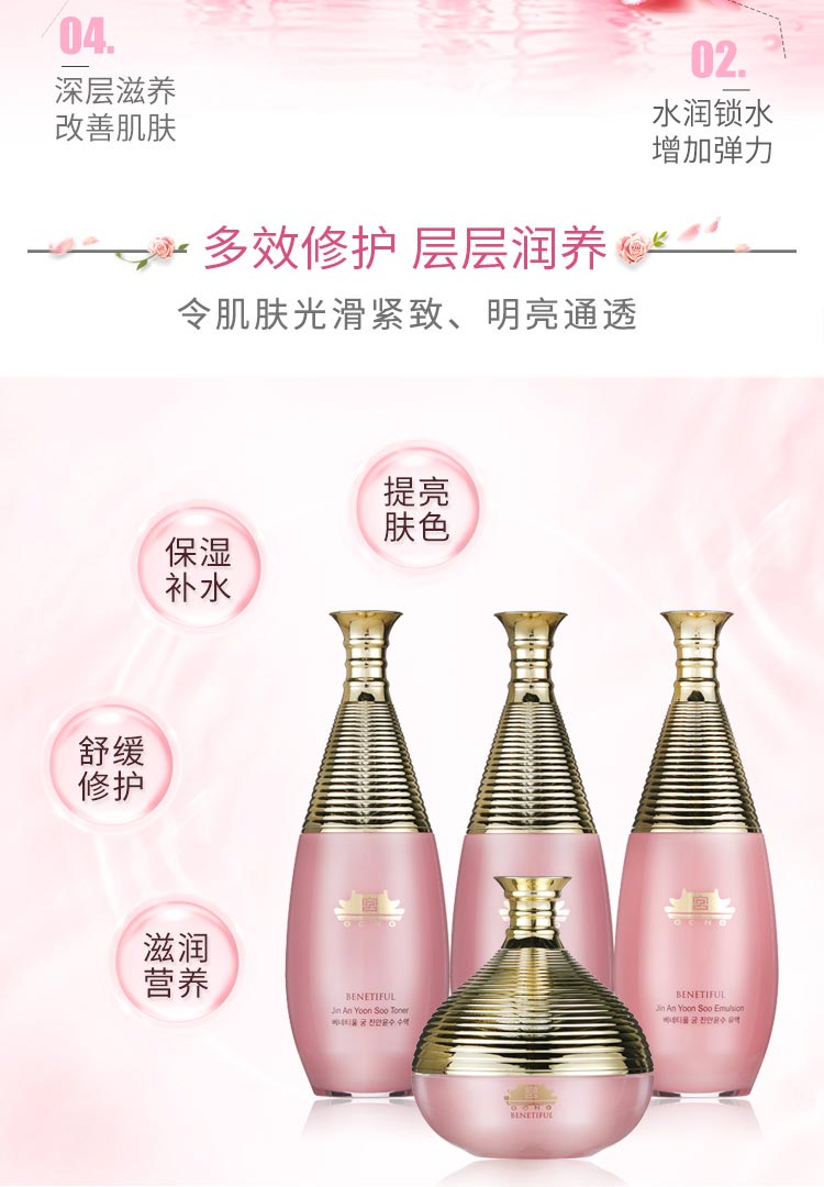 维娜蓓霓芬宫臻颜润秀滋养特护礼盒的功效说明