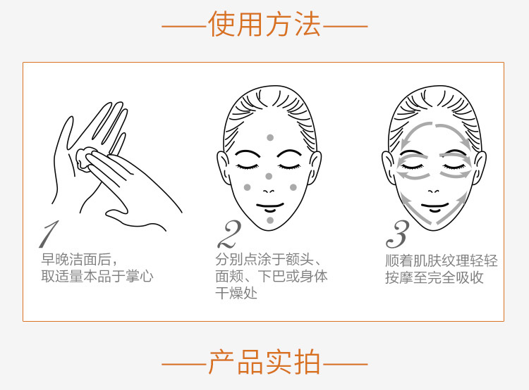 群芳髓幼颜面霜200g产品使用方法