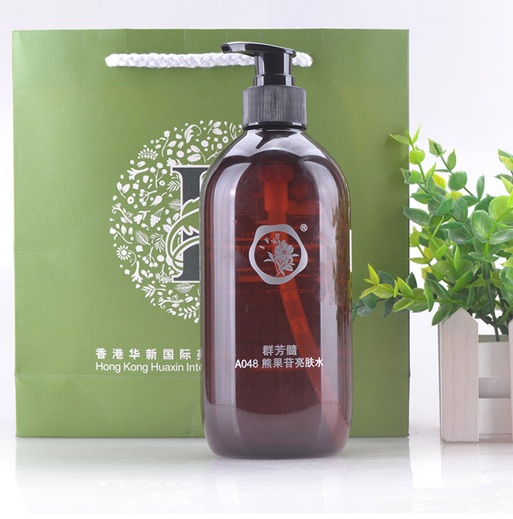 群芳髓熊果苷亮肤水500ml产品实物图片